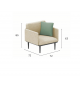 Styletto Lounge Royal Botania Armchair