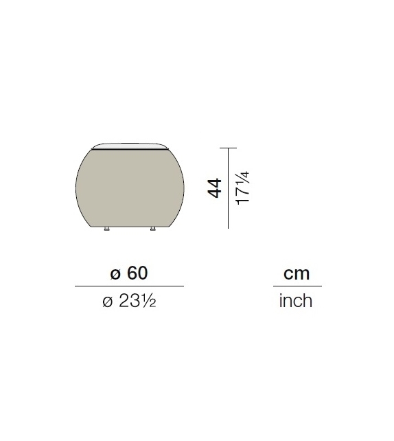 Dala Tavolino 60 Dedon