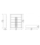 Orfeo Opera Contemporary Bookcase