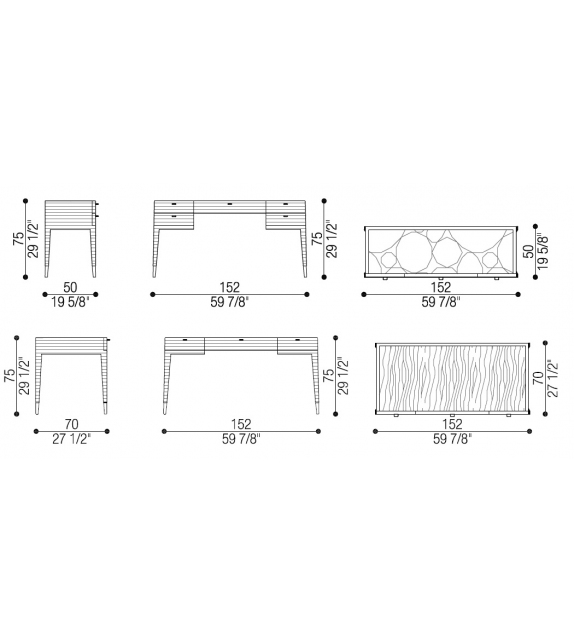 Dimitri Opera Contemporary Writing Desk