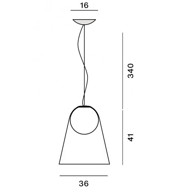 Satellight Foscarini Lampada a Sospensione