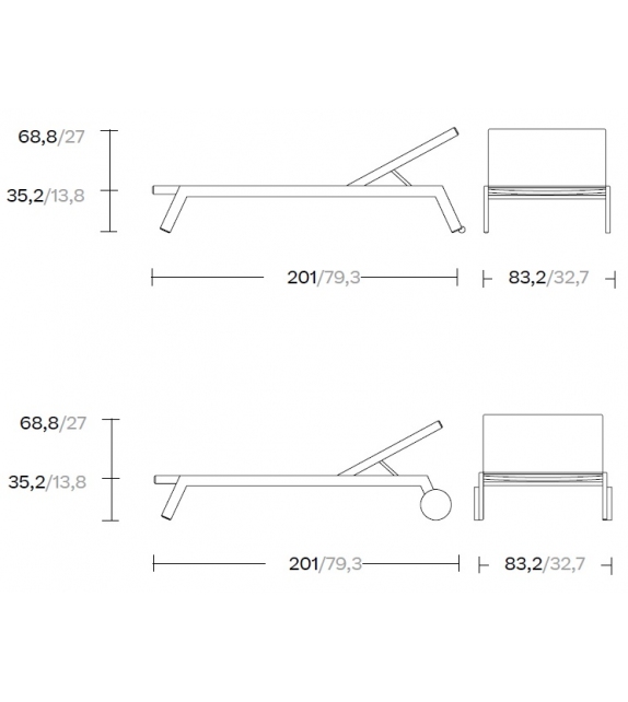 Molo Kettal Deck Chair