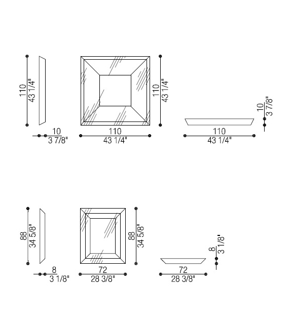 Boris Opera Contemporary Espejo