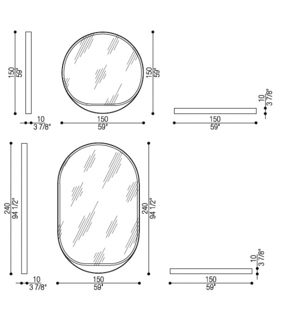 Gyselle Opera Contemporary Miroir