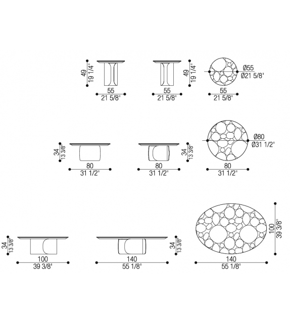 Gabriel Opera Contemporary Occasional Table
