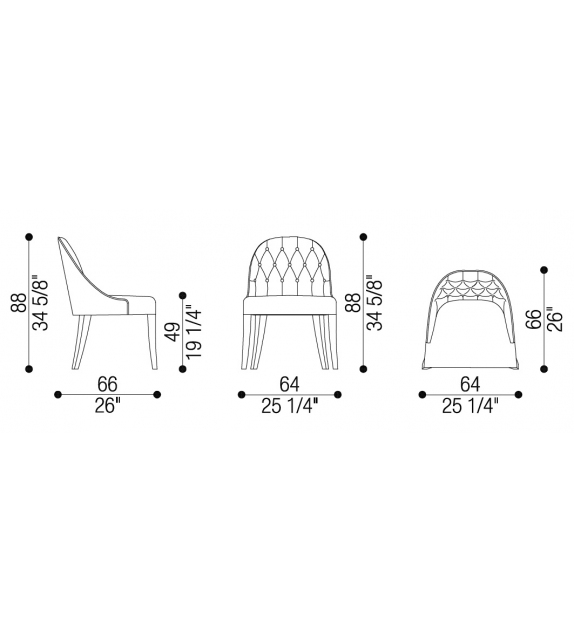 Liza Opera Contemporary Chaise