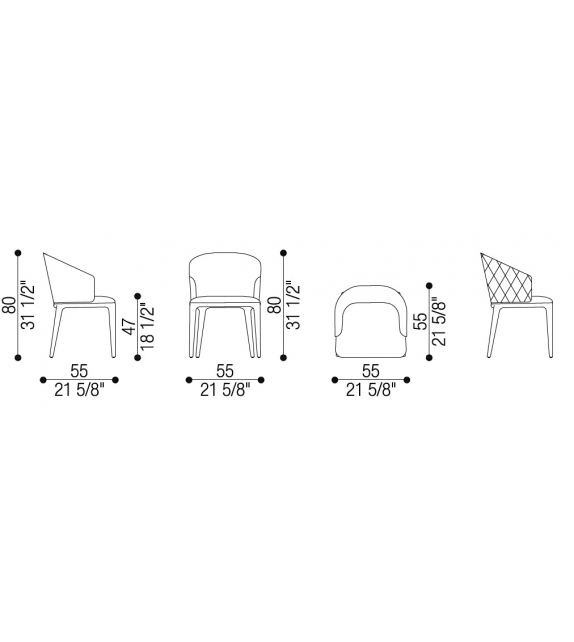 Louise Opera Contemporary Chair