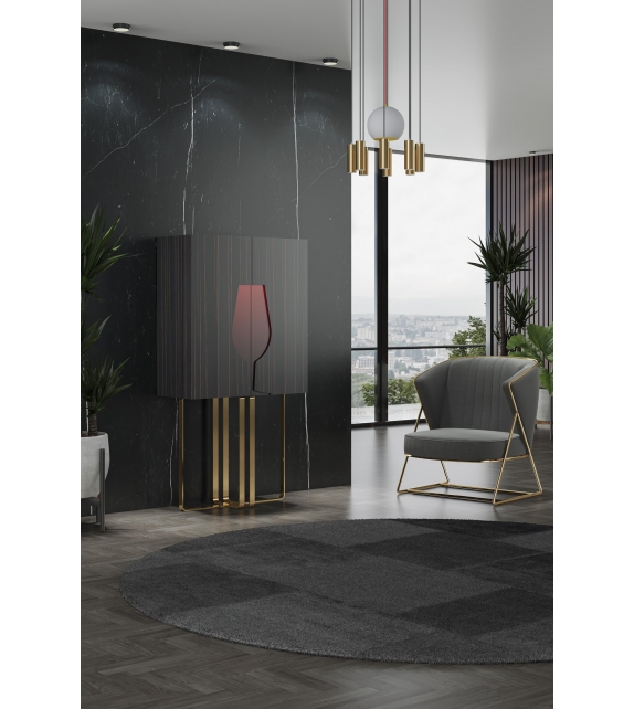Baco Gual Design Bar Cabinet