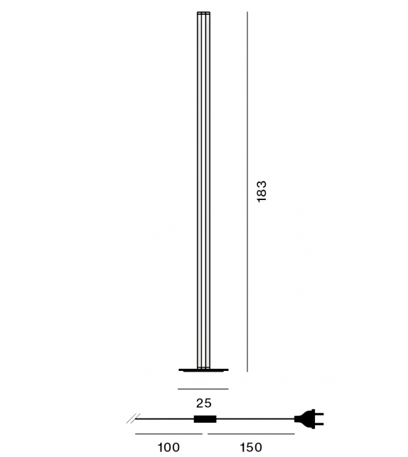 Chiaroscura Foscarini Stehleuchte