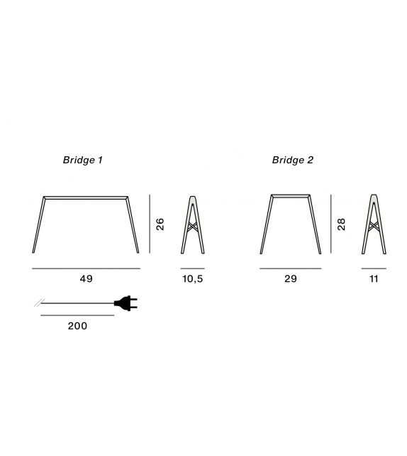Bridge Foscarini Table Lamp