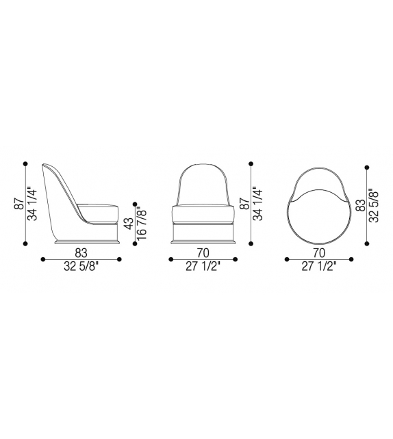 Mimì Opera Contemporary Poltrona