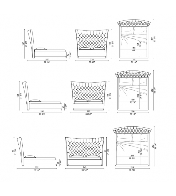 Tosca Opera Contemporary Letto