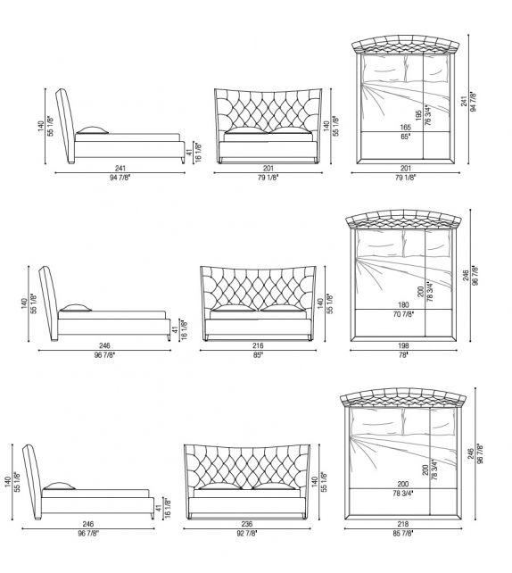 Berenice Opera Contemporary Bed