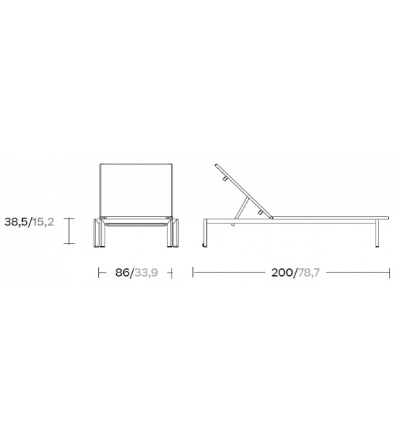 Pad Kettal Transat Chaise