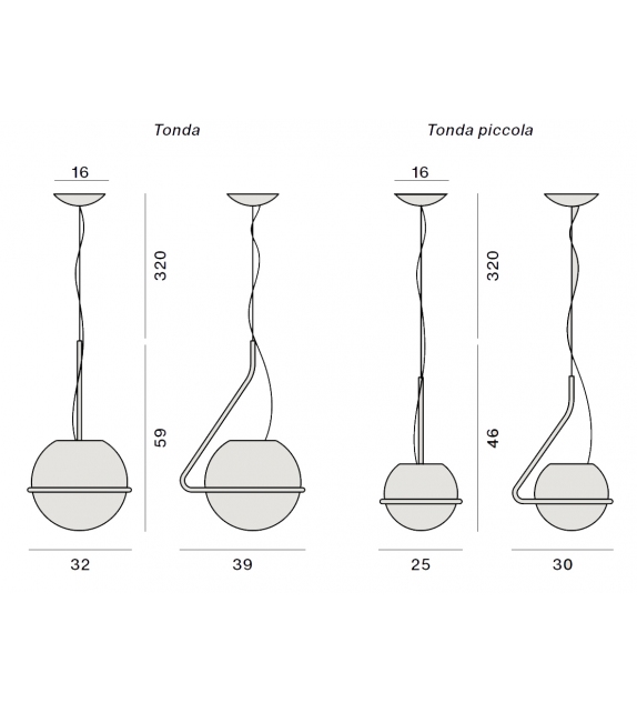 Tonda Foscarini Pendant Lamp