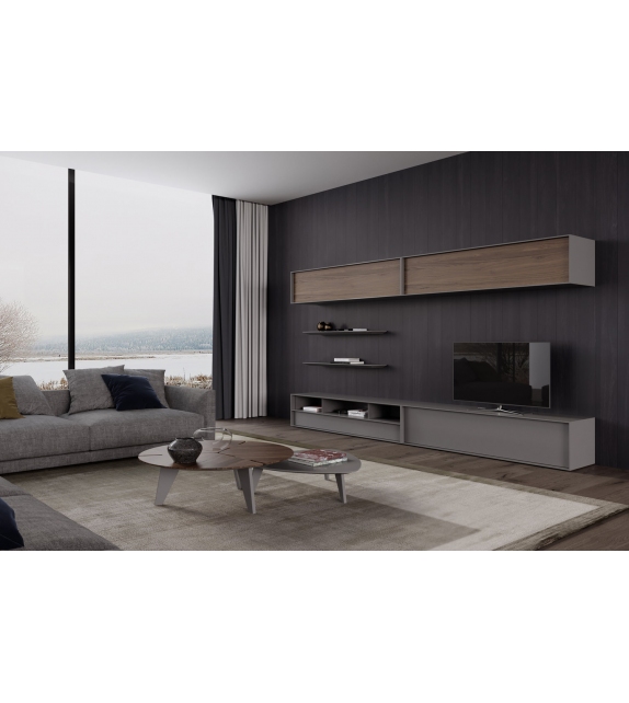 Try 10 Gual Design Parete Attrezzata