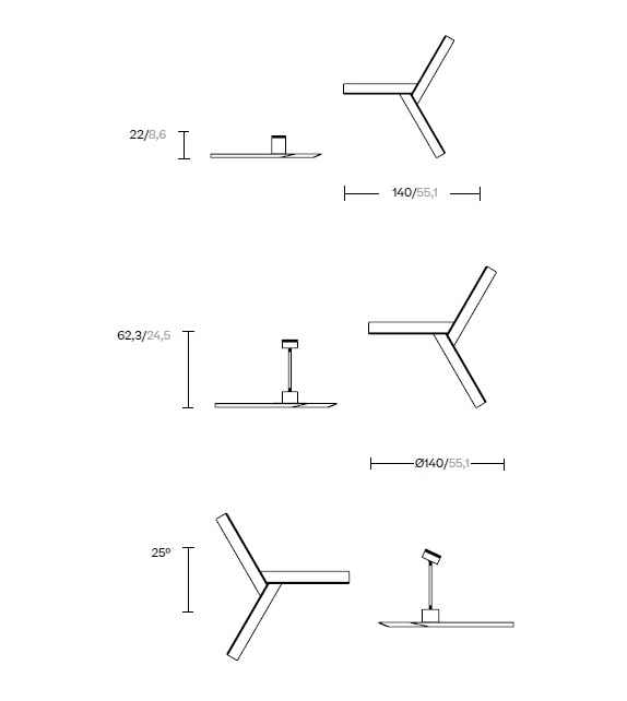 Superfan Kettal Ventilador de Techo