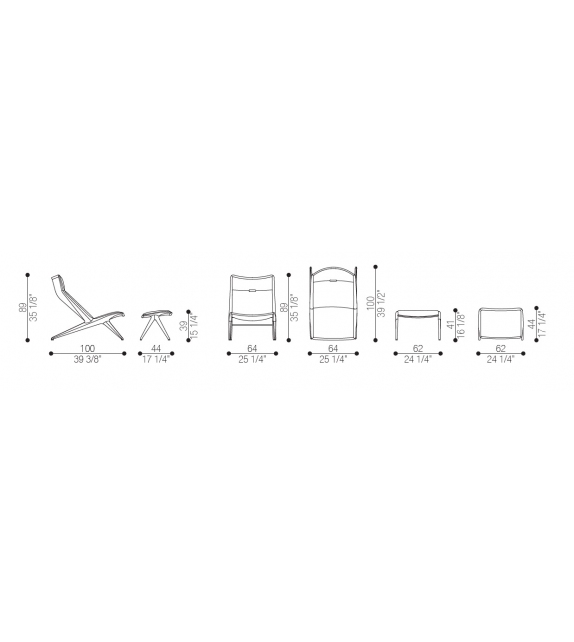 Opera Contemporary Lounge Chair Aurora