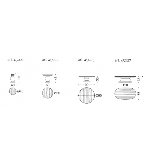 Pelléas Opera Contemporary Small Table