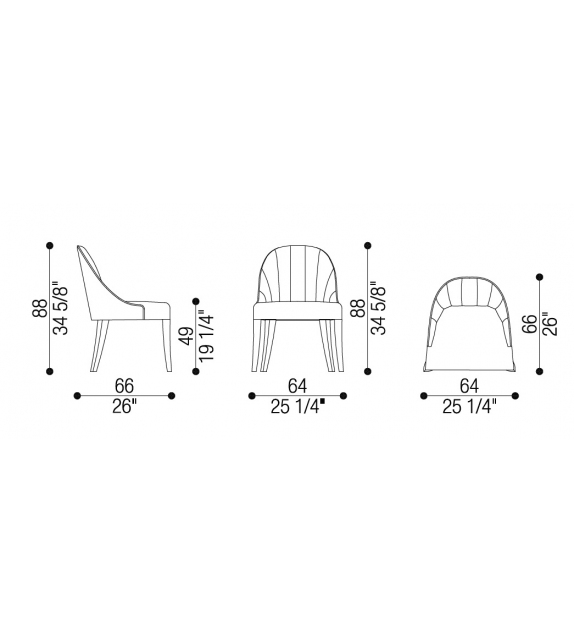 Gilda Opera Contemporary Chair