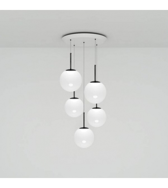 Opal Mini Round Tom Dixon Sistema a Sospensione