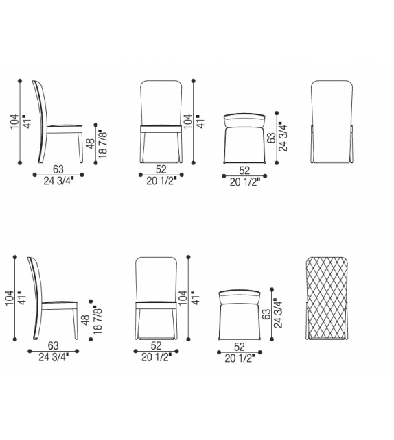Zelda Opera Contemporary Chair
