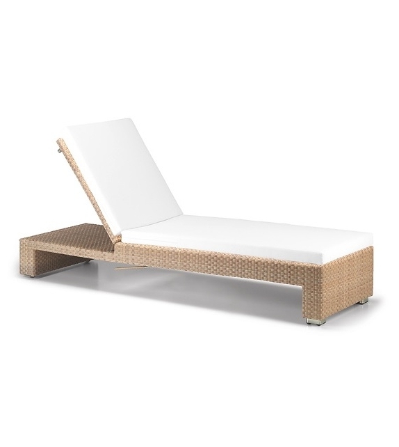 Lounge Lettino Reclinabile Dedon