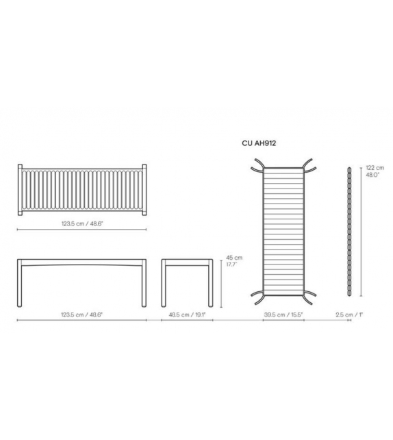 AH912 Carl Hansen & Søn Panca