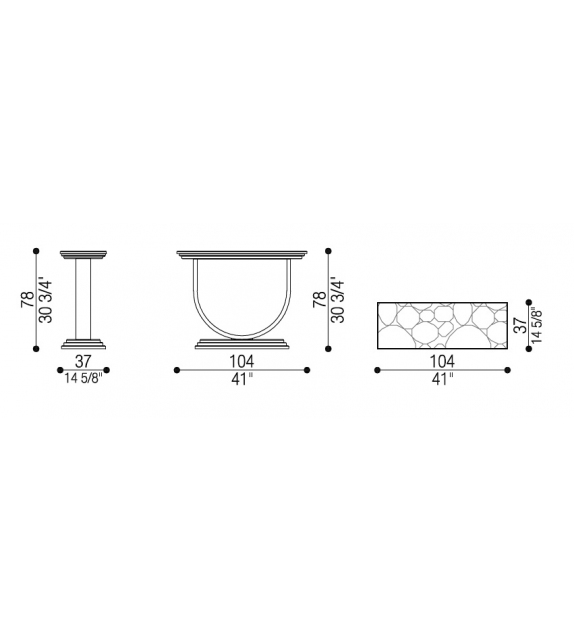 Fanny Opera Contemporary Console