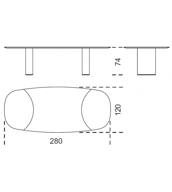 Versandfertig - Shiro Gallotti&Radice Tisch