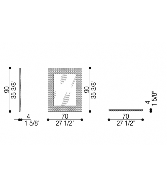 Musetta Opera Contemporary Espejo