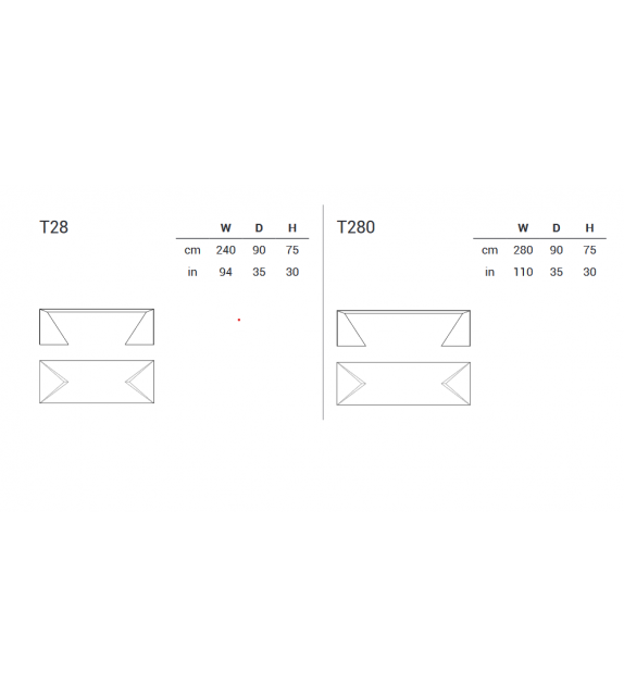 Iperbole Emmemobili Table