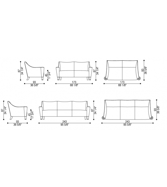 Kathy Opera Contemporary Sofa