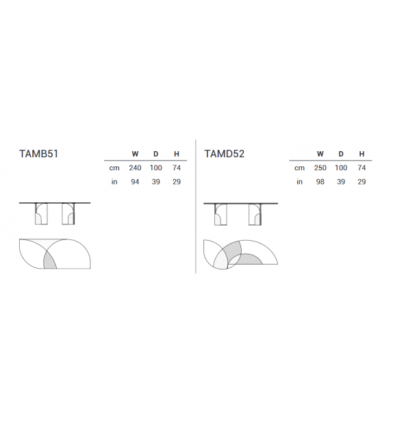 Selene Emmemobili Table