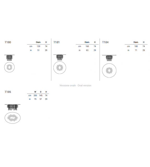 Tuileries Emmemobili Table