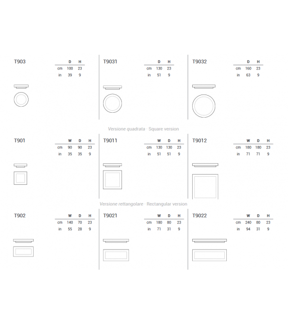 Borges TT Emmemobili Coffee Table