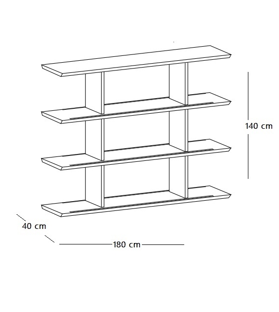 Stockholm Punt Bookshelf