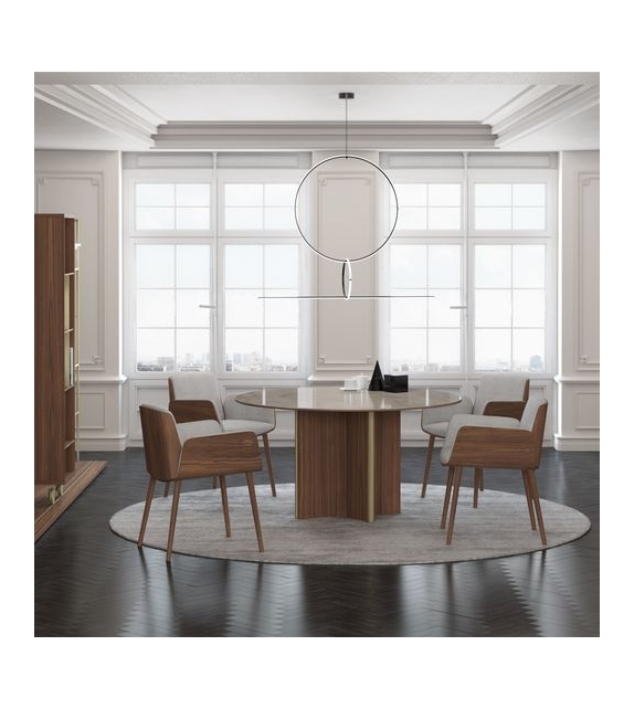 Stockholm Round Punt Tisch