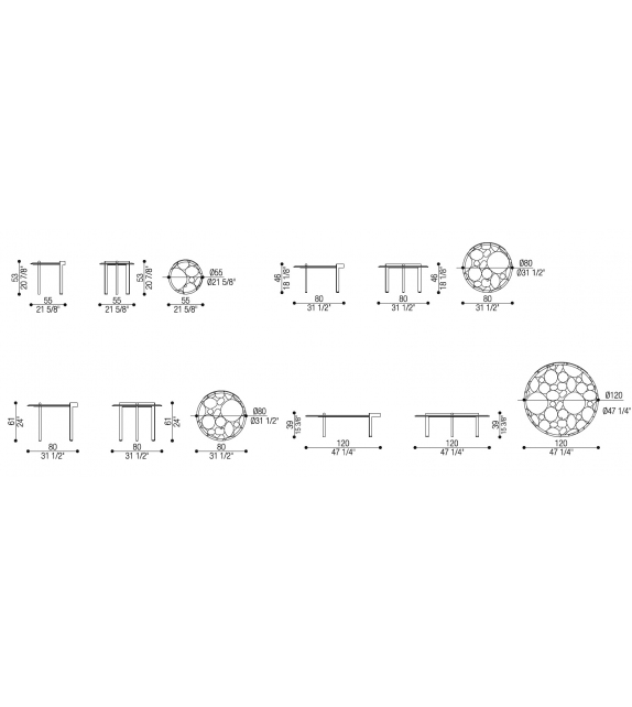 Brian Opera Contemporary Petite Table