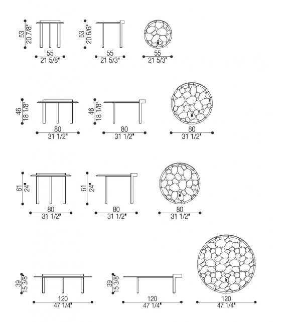 Brian Opera Contemporary Petite Table