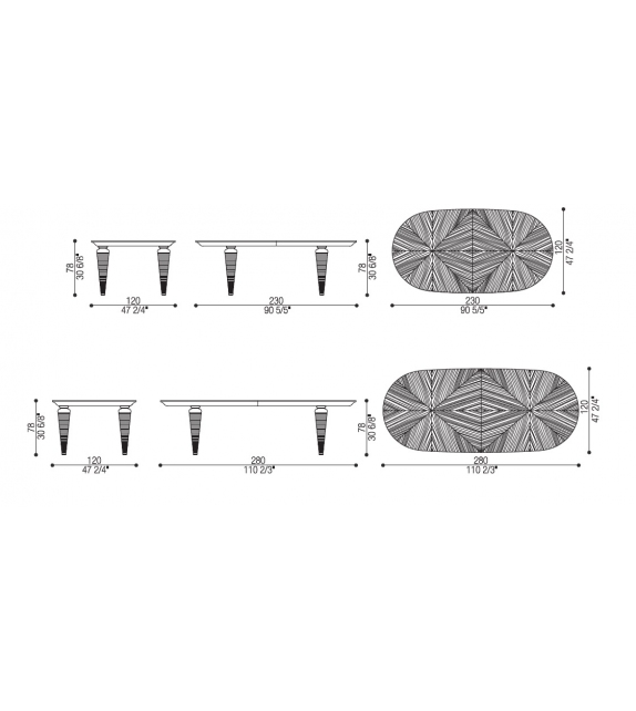 Fidelia Opera Contemporary Table