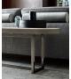 Isabel Opera Contemporary Console Upholstered in Leather