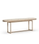 Isabel Opera Contemporary Console Recouverte de Cuir