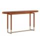 Isabel Opera Contemporary Console Recouverte de Cuir