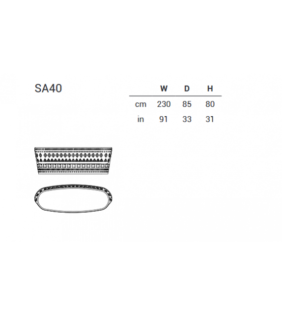 Dogon S Emmemobili Sofa