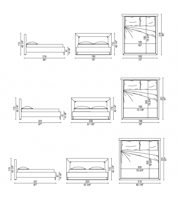 Ramiro Opera Contemporary Bed