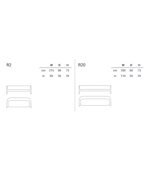 Sofà Knokke Emmemobili