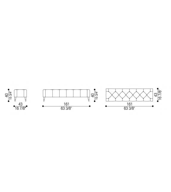 Elvira Opera Contemporary Banquette