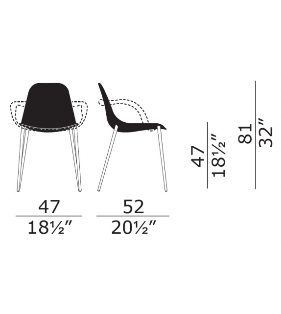 Couture Enrico Pellizzoni Silla Tapizada