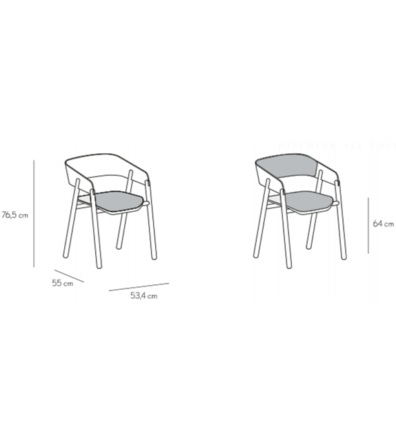 Mava Punt Chaise Rembourrée